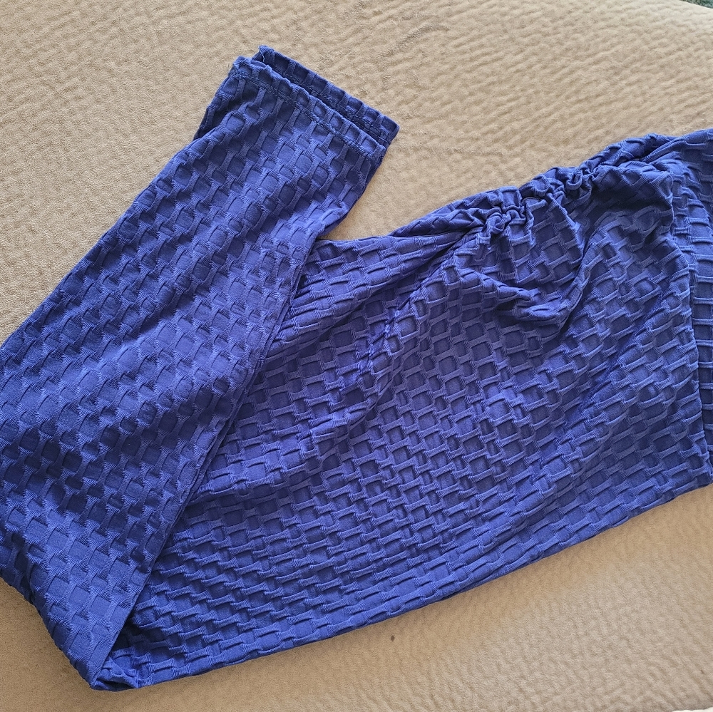 Blue "Tiktok Leggings"